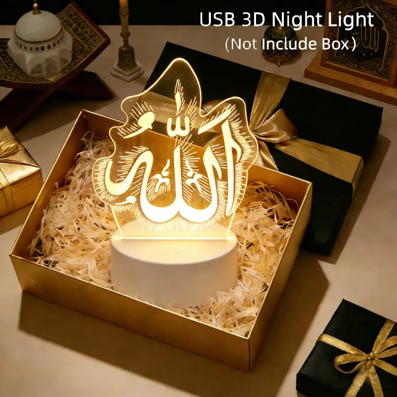 3D LED Night Light USB Operated