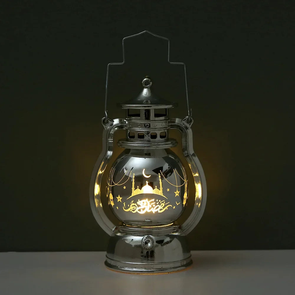 Eid Mubarak LED Lantern Light Ramadan