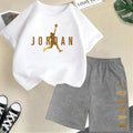 Summer Short Sleeve Children Set Slam
