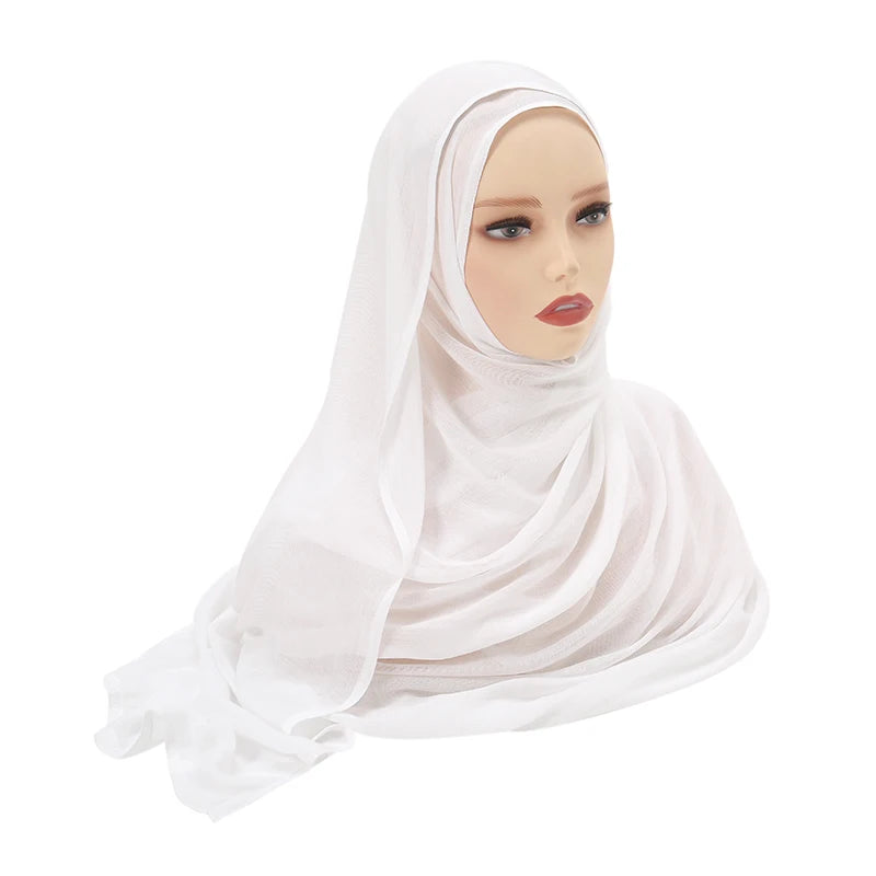 Muslim Modal Hijab Rayon Cotton Shawls