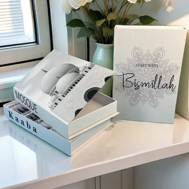 Islamic Luxury Fake Book Decorative