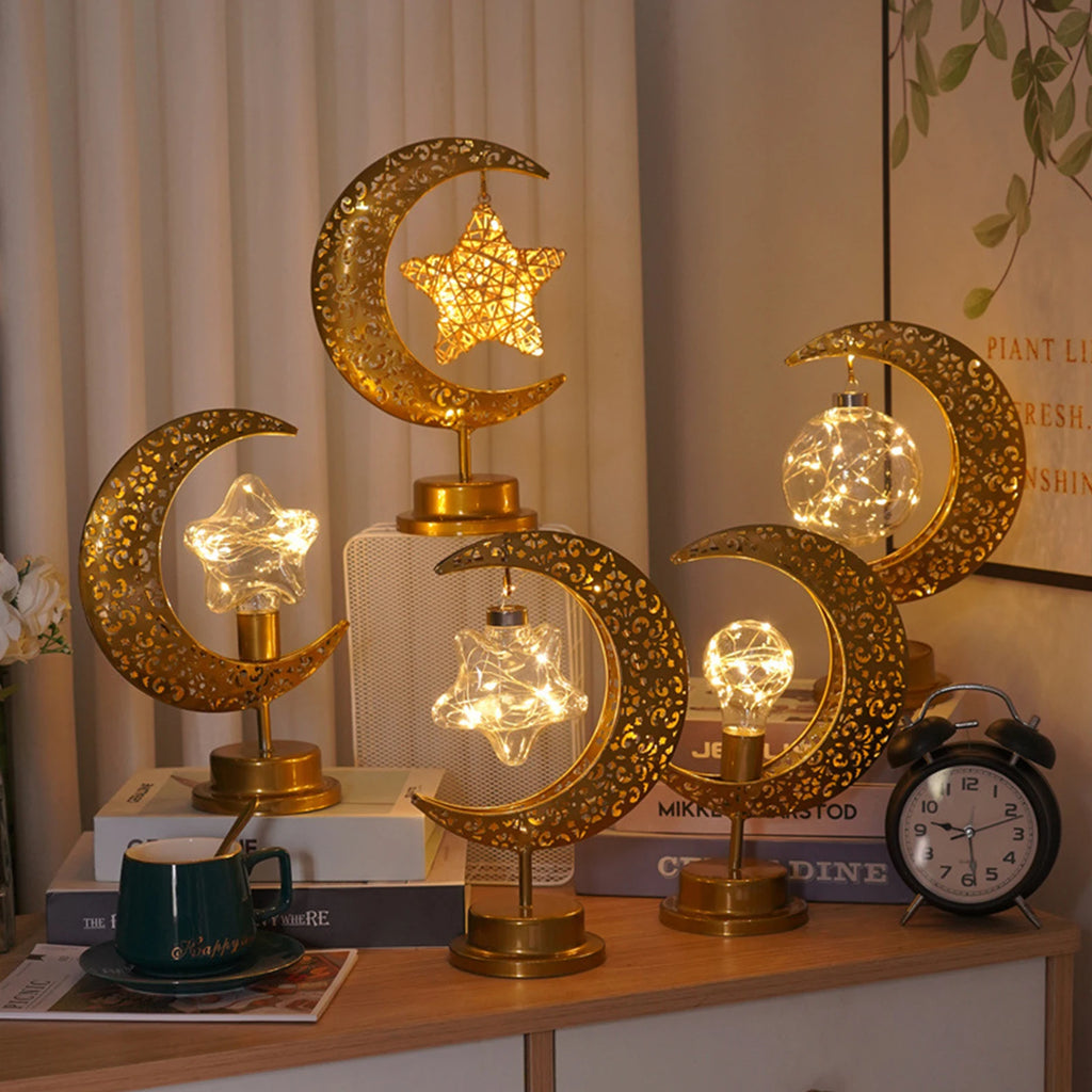 Ramadan Desk Lamp Led Moon Lamp Decoration