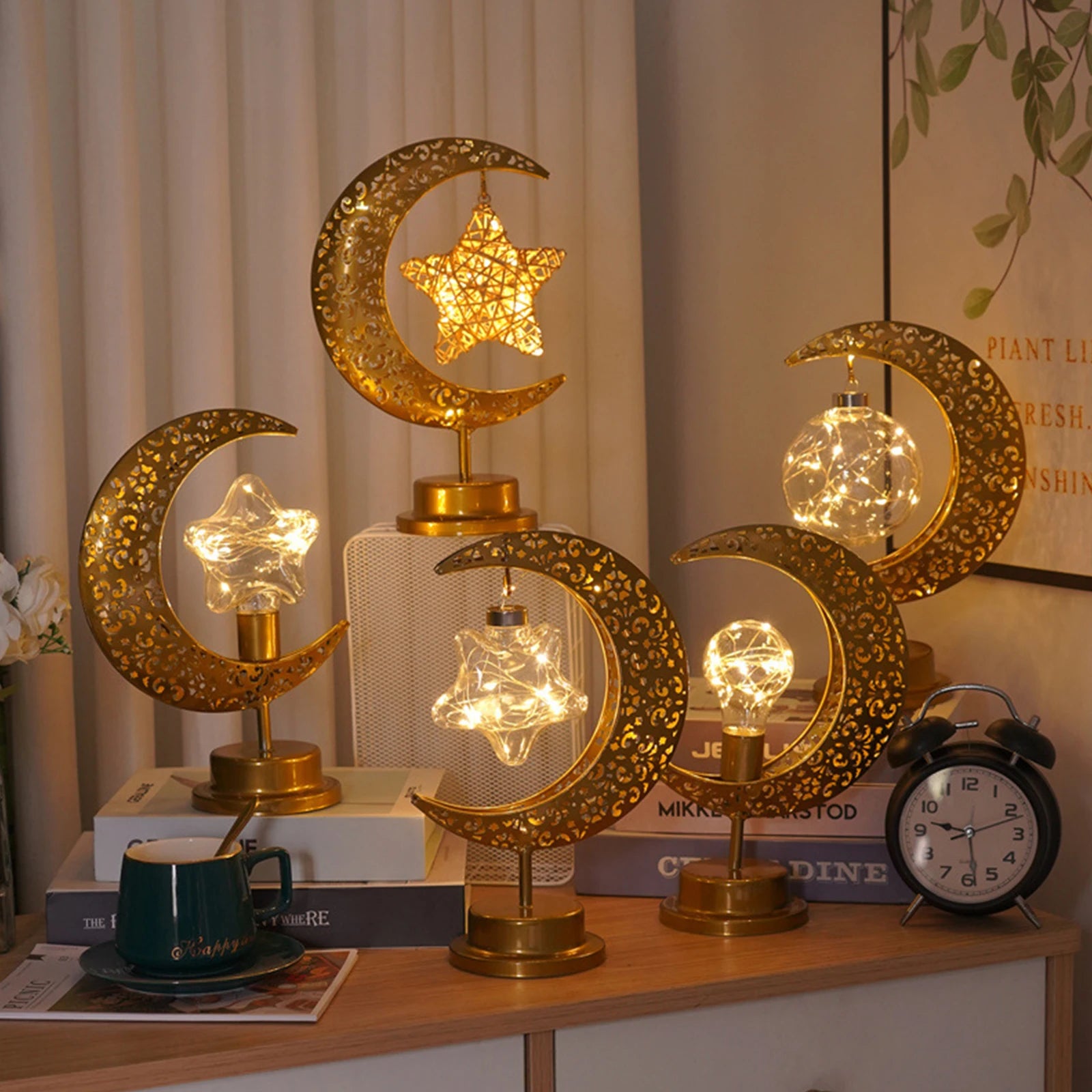 Ramadan Desk Lamp Led Moon Lamp Decoration