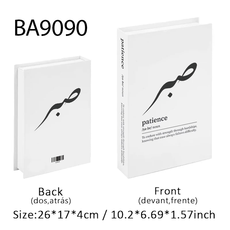 Islamic Luxury Fake Book Decorative
