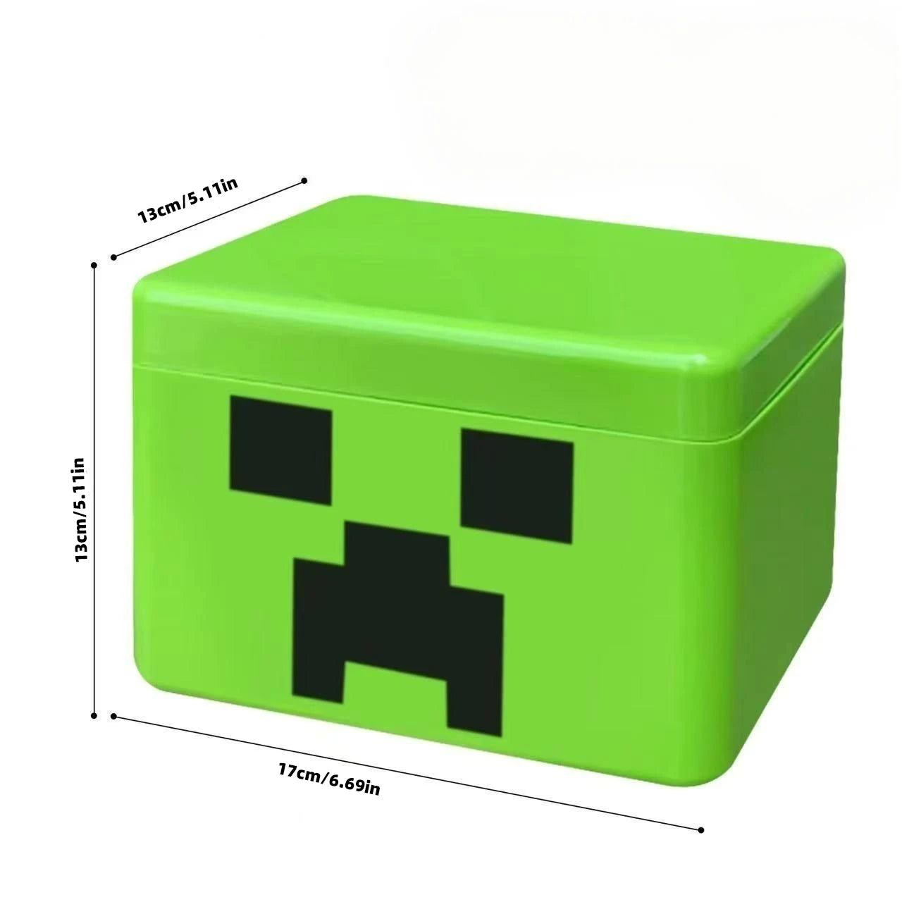 Magnetic building block toy storage box set