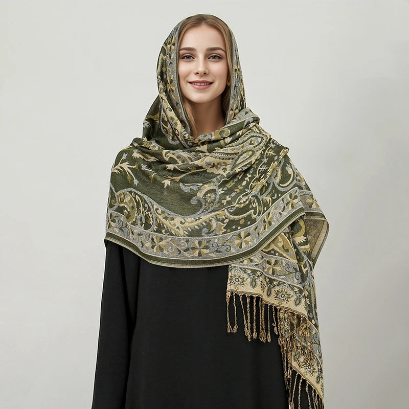 Bohemia Pashmina Hijab Scarf Long