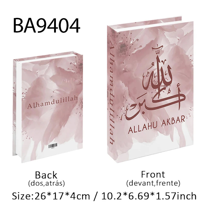 Islamic Luxury Fake Book Decorative