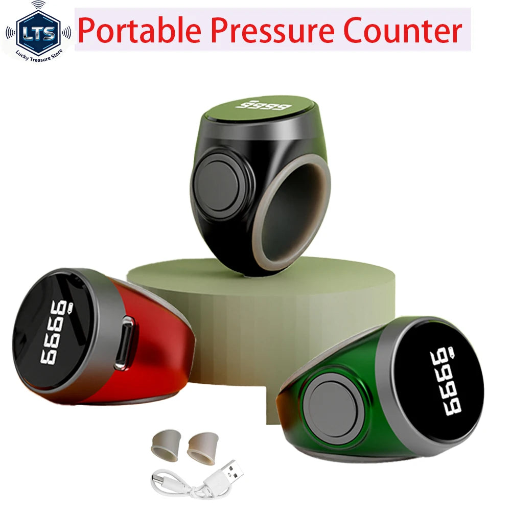 Type-C Smart Tasbih Tally Counter Rechargeable