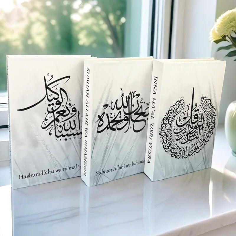 Islamic Luxury Fake Book Decorative