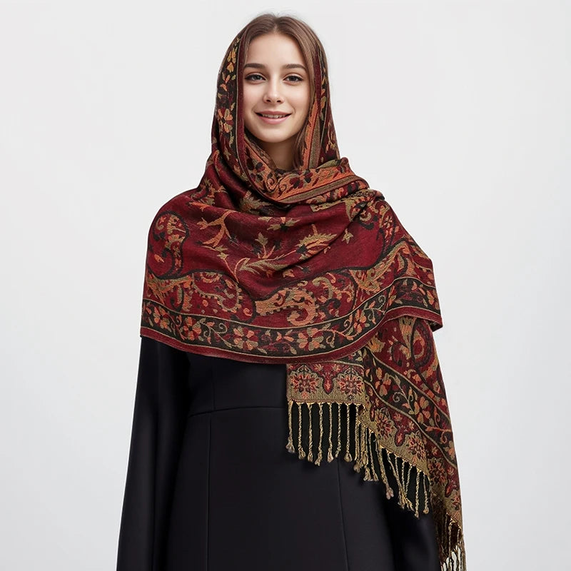 Bohemia Pashmina Hijab Scarf Long