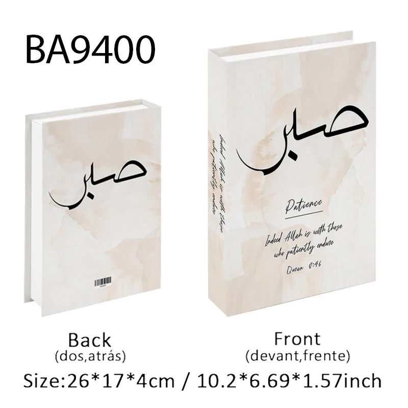 Islamic Luxury Fake Book Decorative