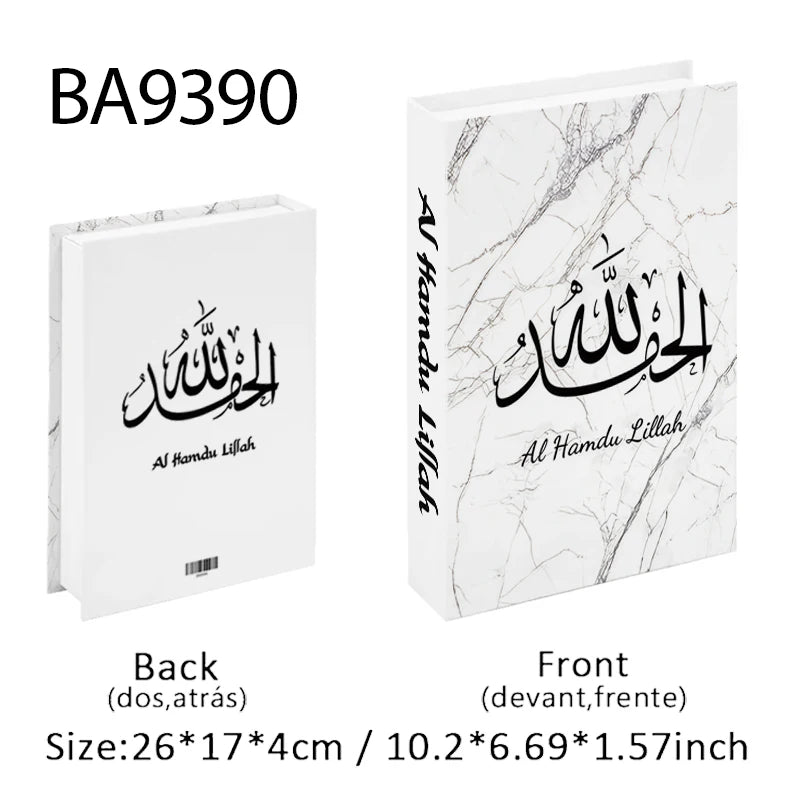 Islamic Luxury Fake Book Decorative