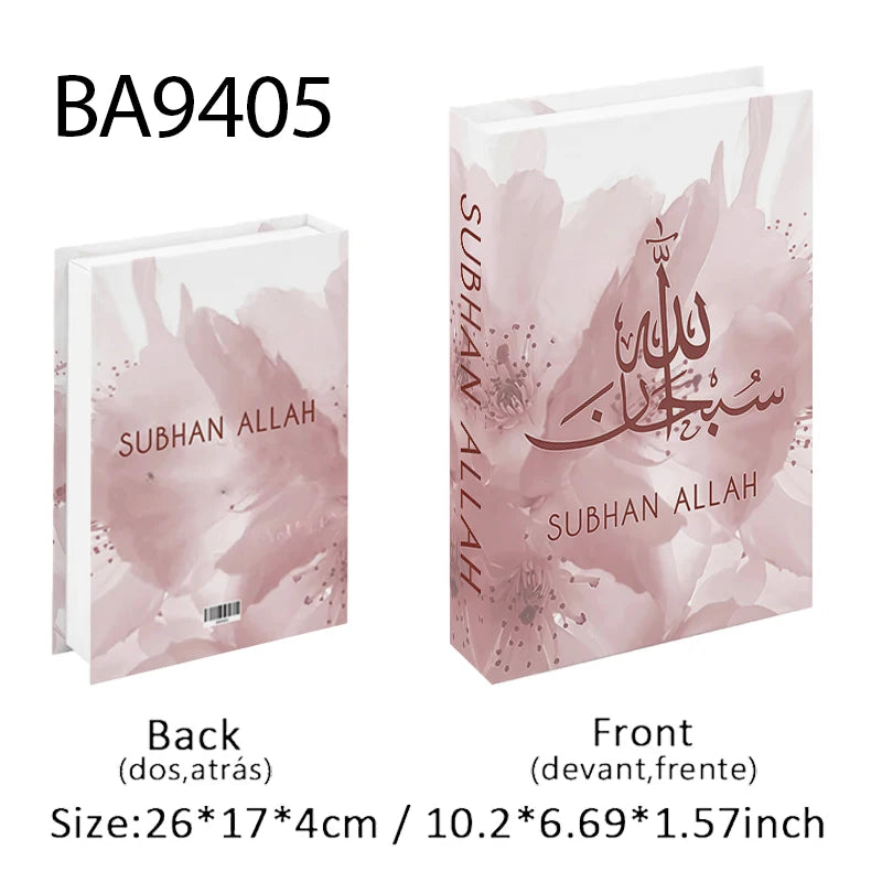 Islamic Luxury Fake Book Decorative