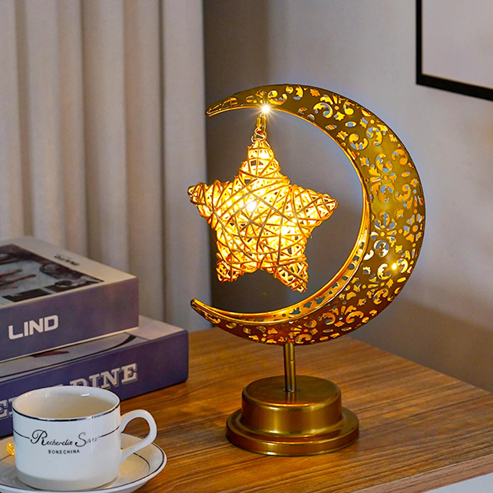 Ramadan Desk Lamp Led Moon Lamp Decoration