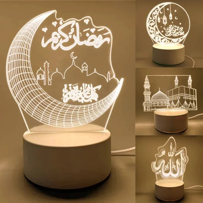 3D LED Night Light USB Operated