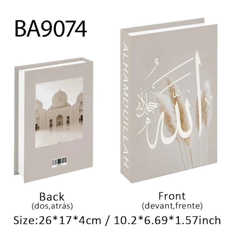 Islamic Luxury Fake Book Decorative
