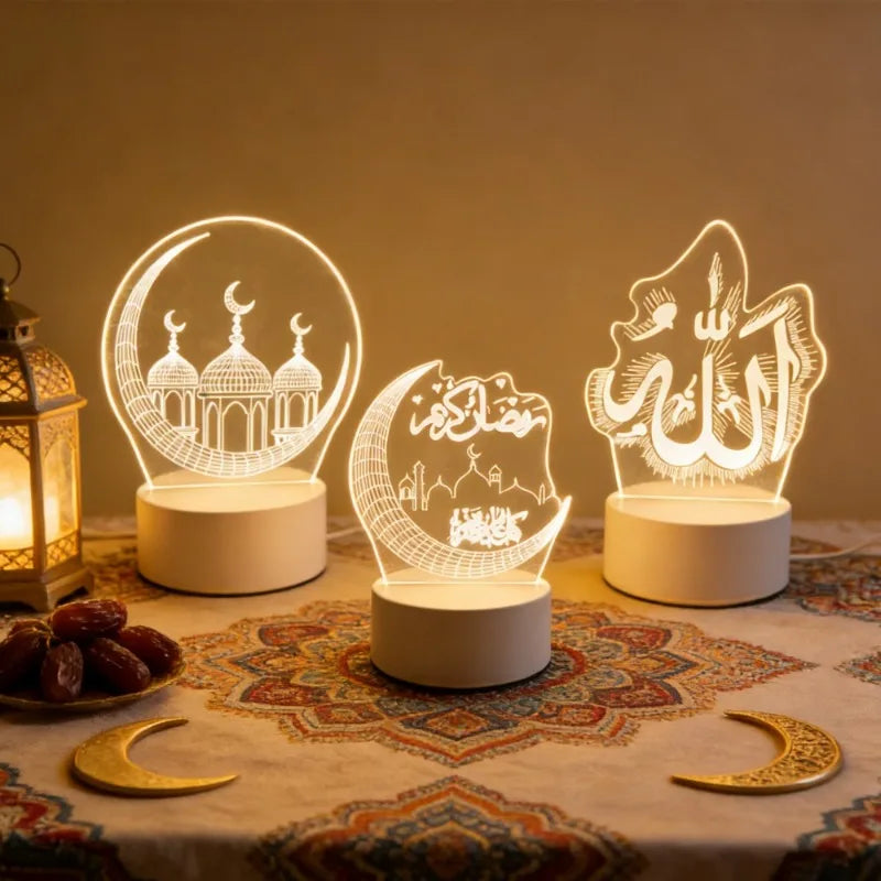 3D LED Night Light USB Operated