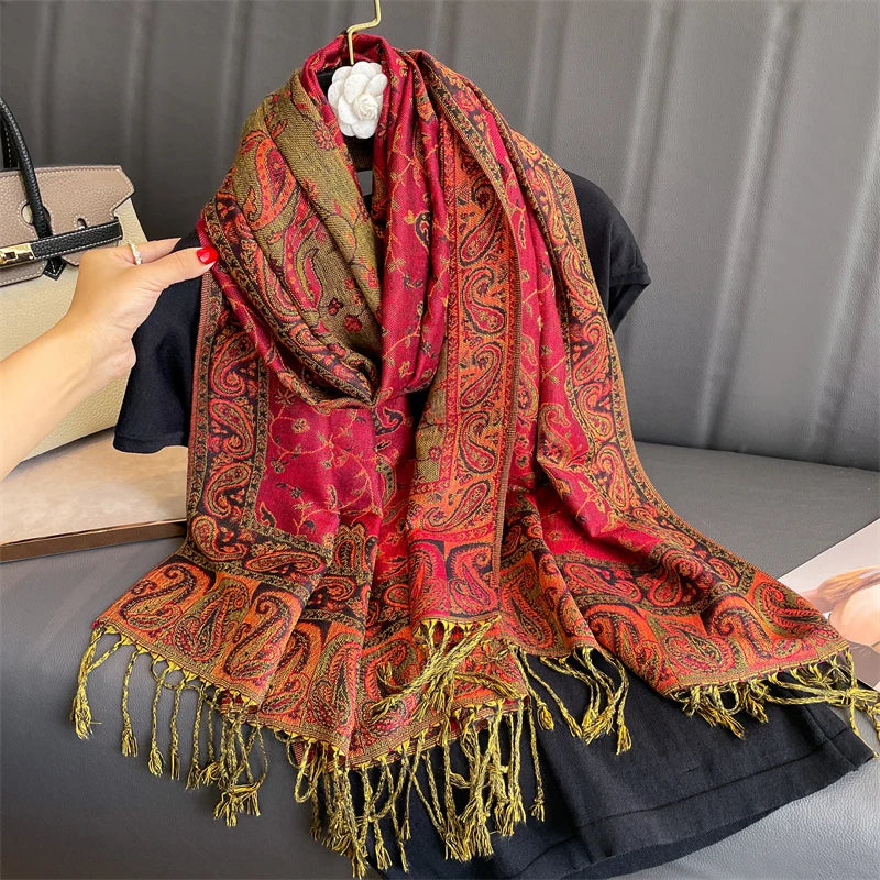 Bohemia Pashmina Hijab Scarf Long