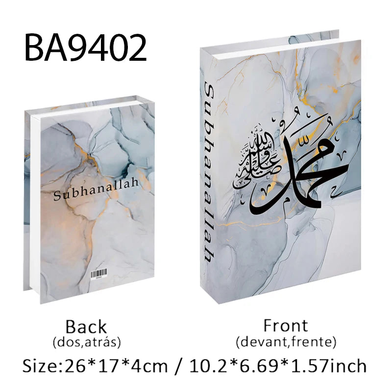 Islamic Luxury Fake Book Decorative