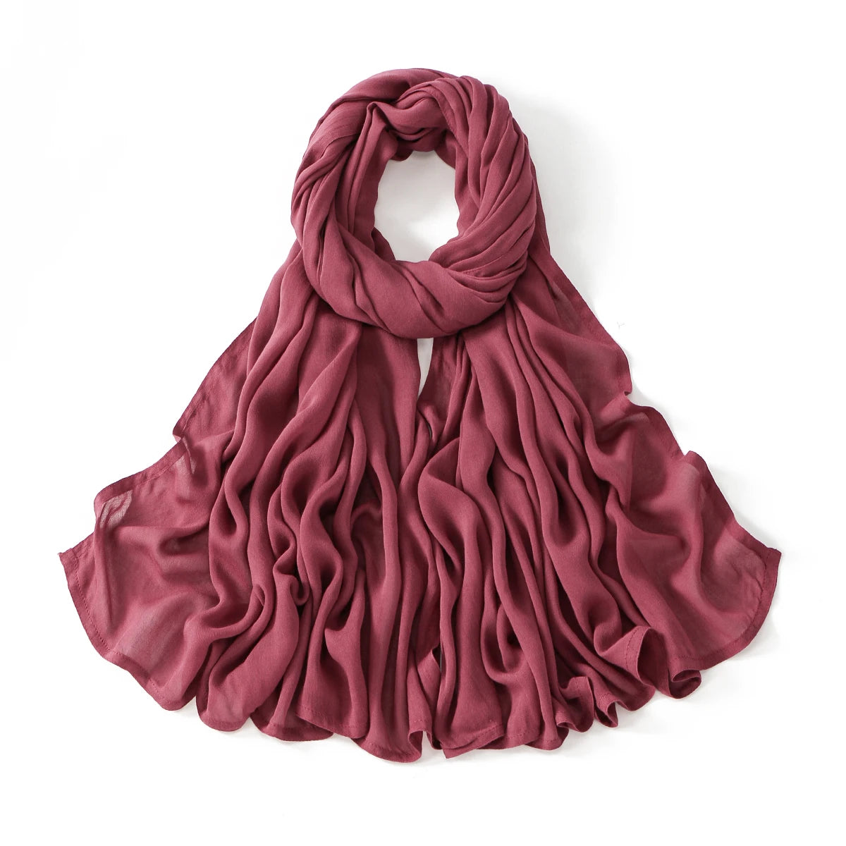 Muslim Modal Hijab Rayon Cotton Shawls