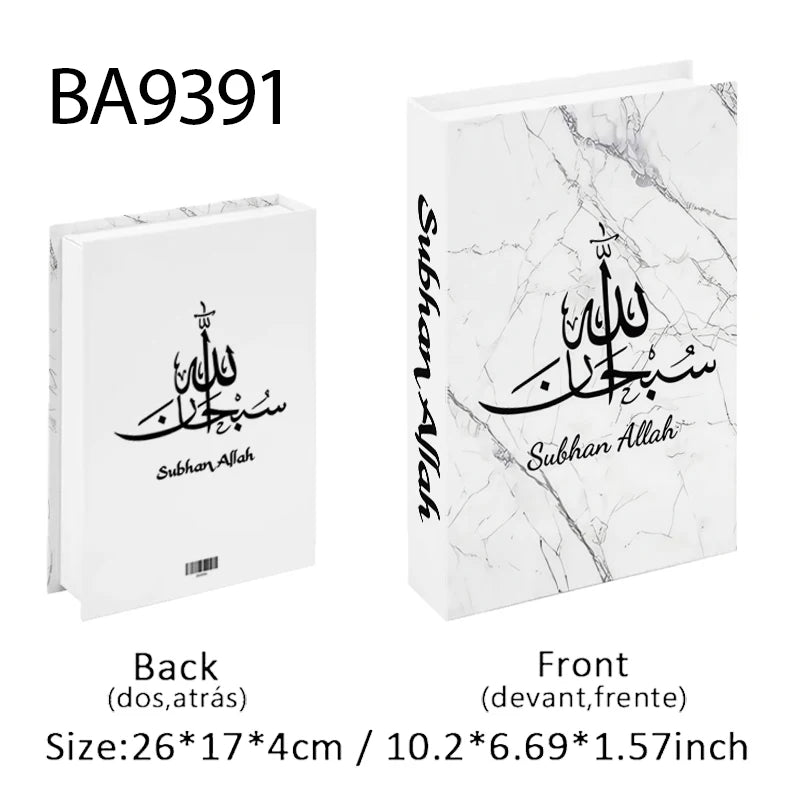 Islamic Luxury Fake Book Decorative