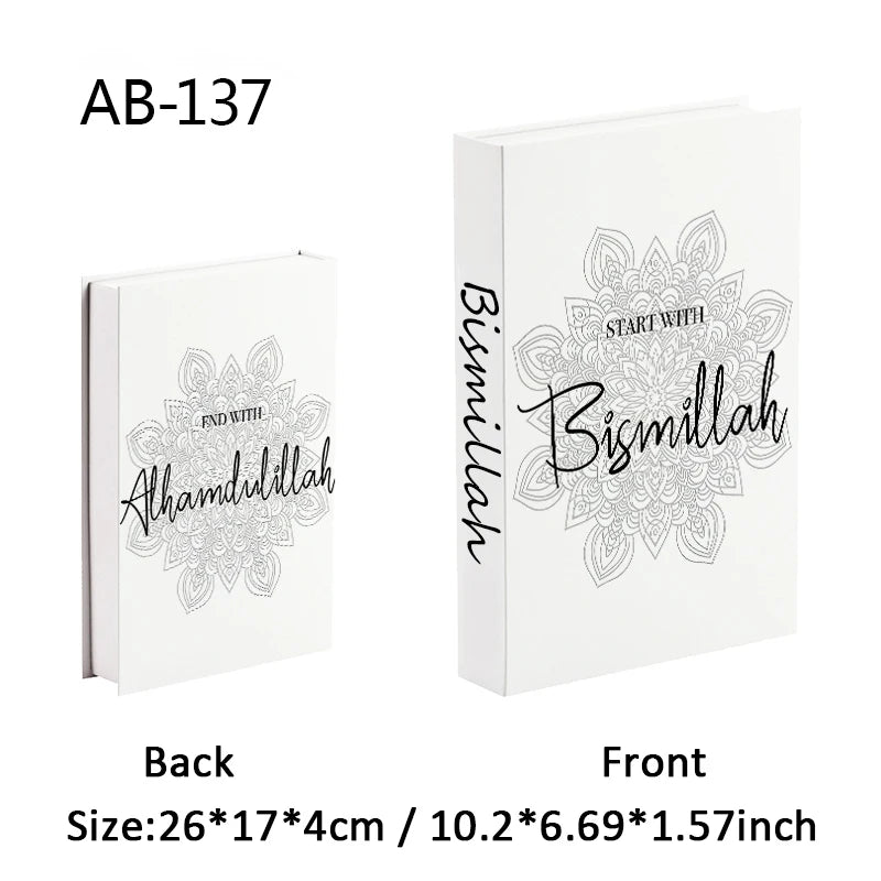 Islamic Luxury Fake Book Decorative