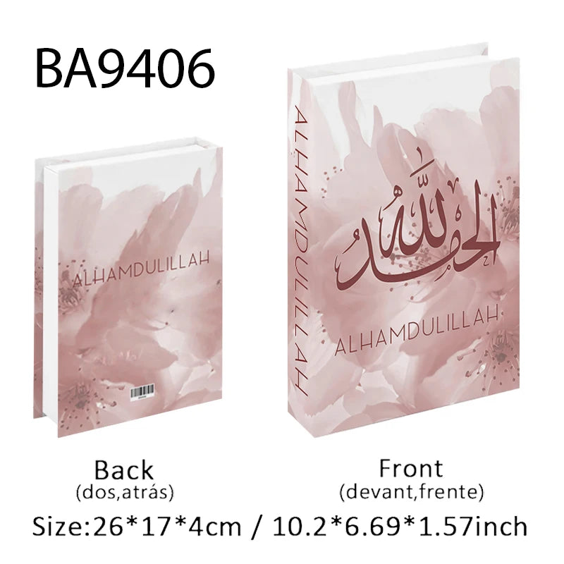 Islamic Luxury Fake Book Decorative
