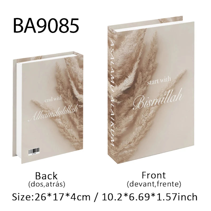 Islamic Luxury Fake Book Decorative